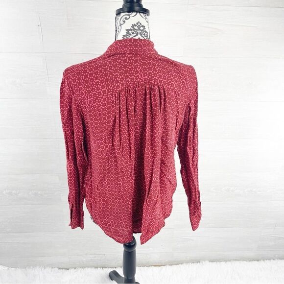 Anthropologie Holding Horses Sammie Printed Button Down Shirt - Picture 7 of 10